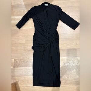 Mm Lafleur stretchy wrap dress large